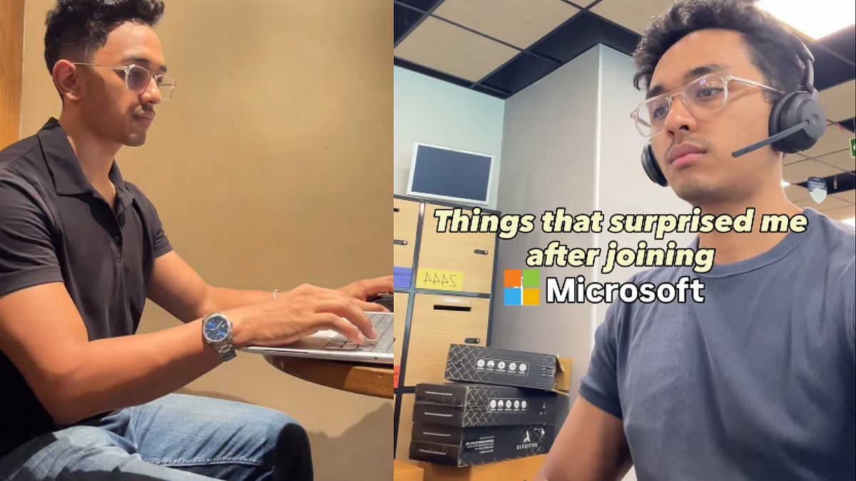 TCS vs Microsoft: Bangalore Techie Compares Work Life At Both Companies; Video Goes Viral 