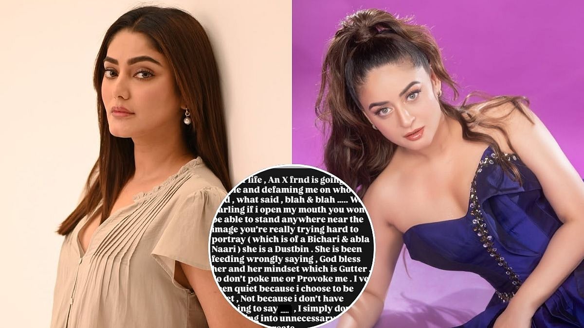 'She Is A Dustbin...Gutter Mindset': Sana Makbul's Cryptic Dig At 'X-Friend' Leaves Netizens Saying 'It's For Mahhi Vij'