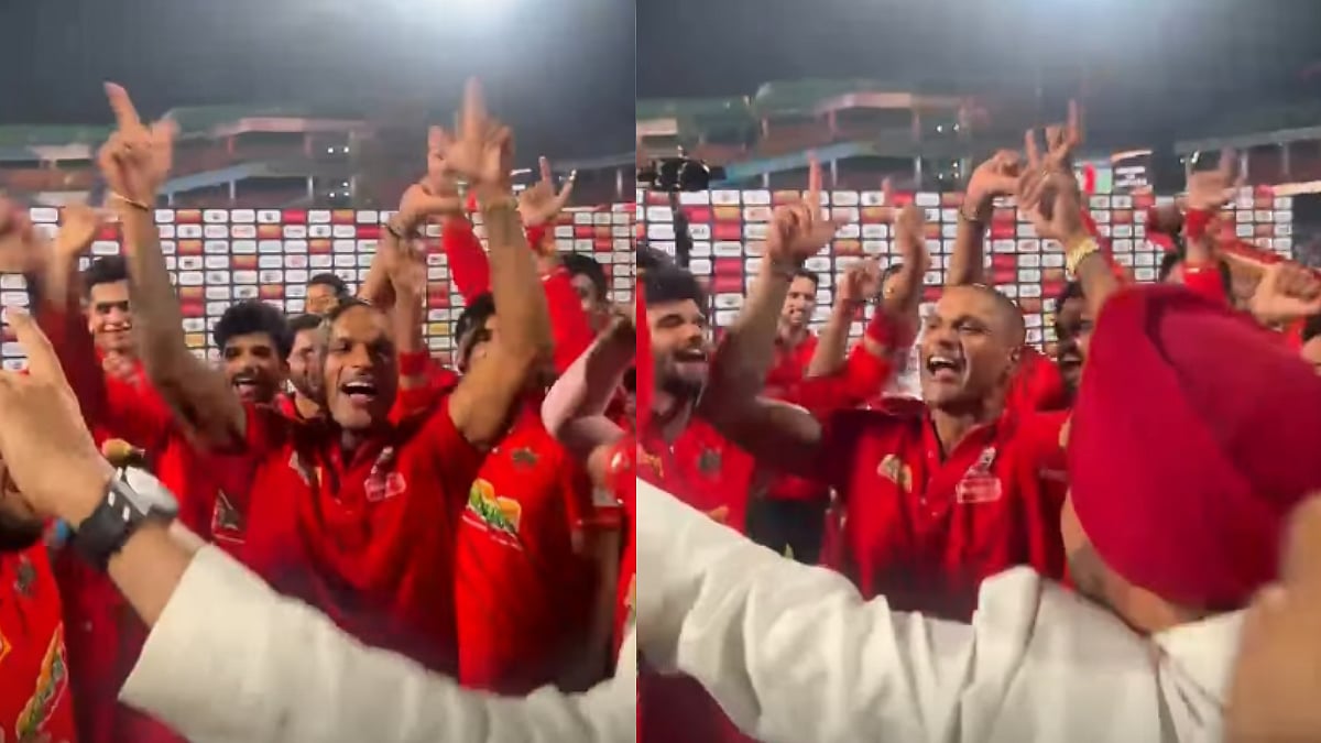Co-Owner Shikhar Dhawan Joins Wild Celebrations After South Delhi Superstarz Lift DPL 2026 Trophy | Video
