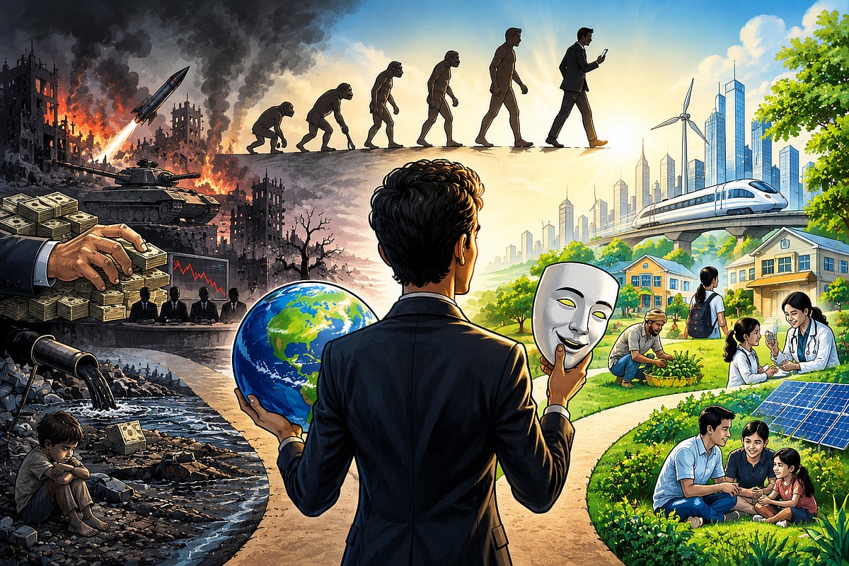 Through The Economic Lens: Hey! Homo Sapiens, What’ve We Done?