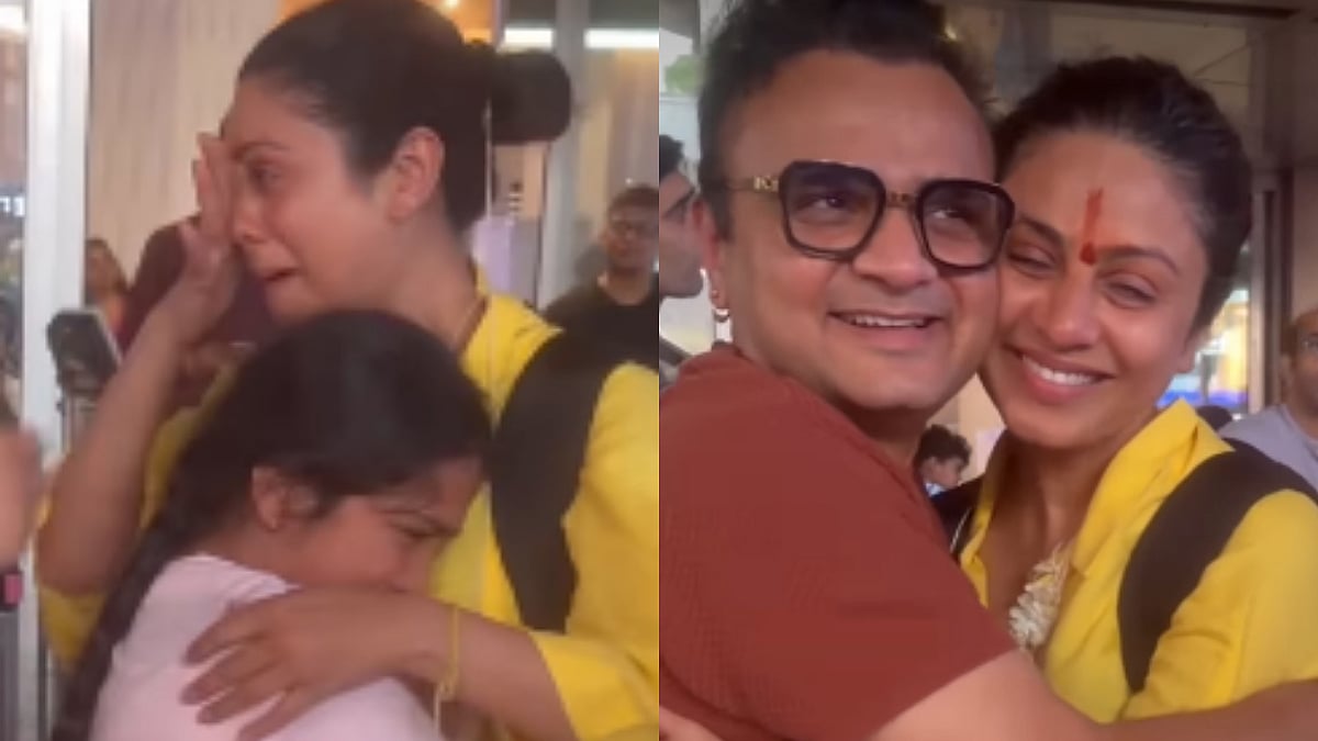 Manasi Parekh Breaks Down After Reuniting With Family At Mumbai Airport Following Ordeal In China Amid Nepal Flash Floods – VIDEO