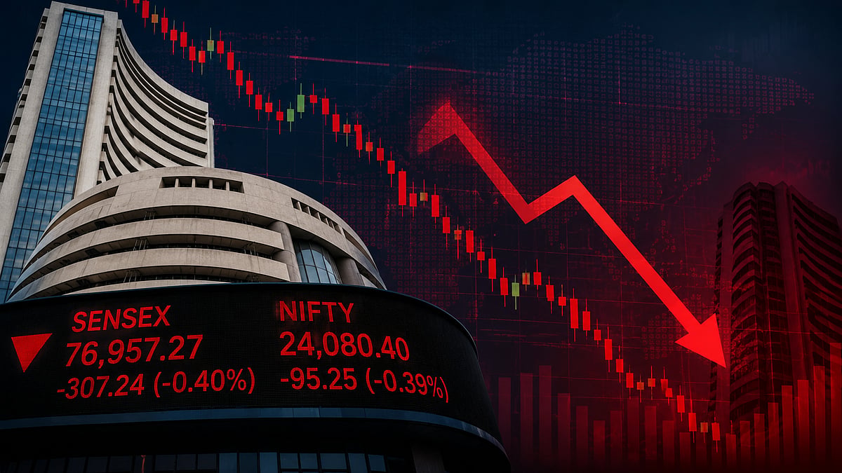 Sensex, Nifty Close Lower As Weakness In IT, Metal And Realty Stocks Drags Markets