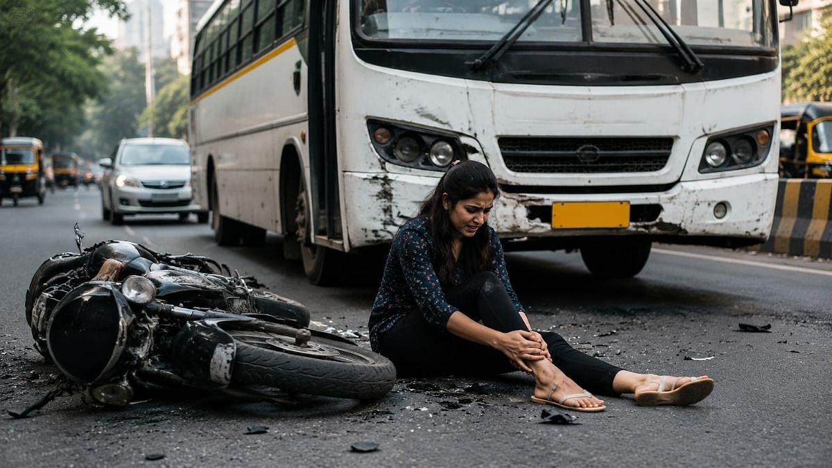 Mumbai MACT Awards ₹8.15 Lakh To Woman Injured In 2020 Kalina Bus-Motorcycle Accident