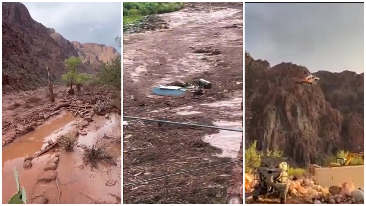 Grand Canyon Flash Floods Leave Over 20 Missing, One Dead; 62 Evacuated