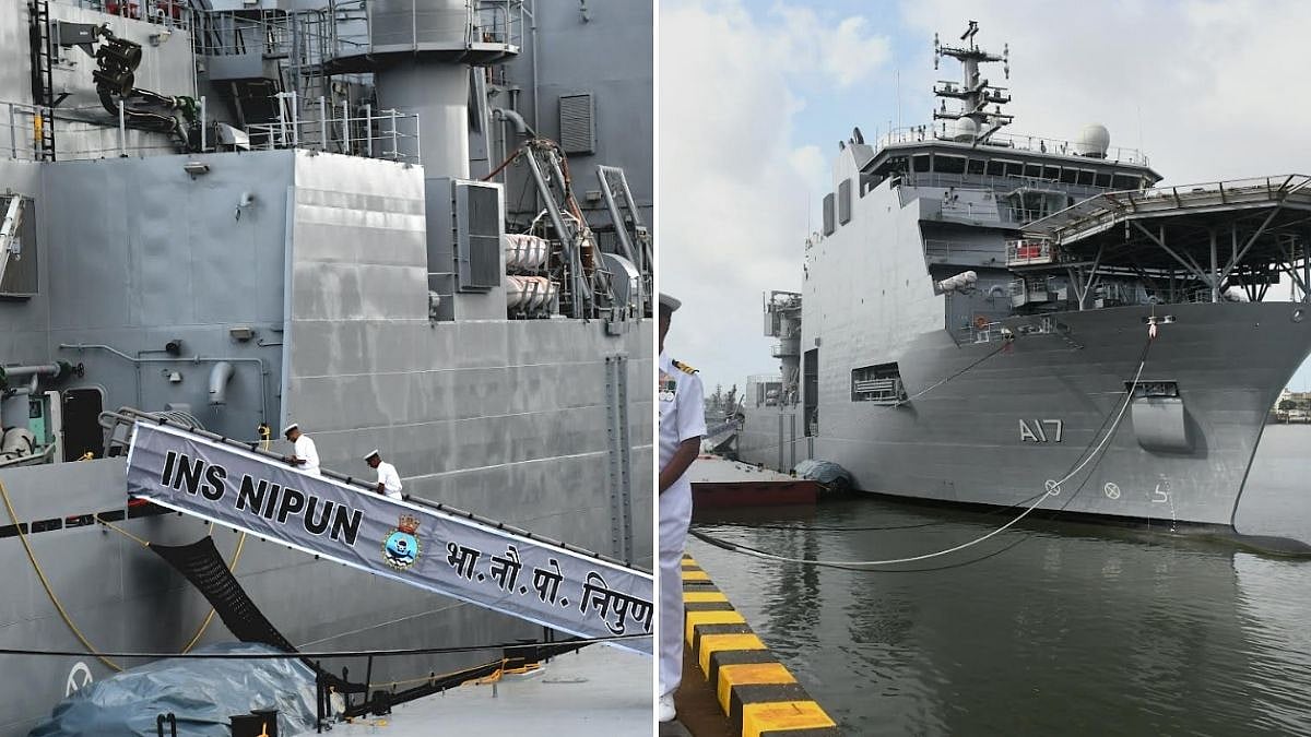 India Now Among A Select Group Of Navies To Possess A Submarine Rescue Capabilities As Indian Navy Commissions INS Nipun At Mumbai