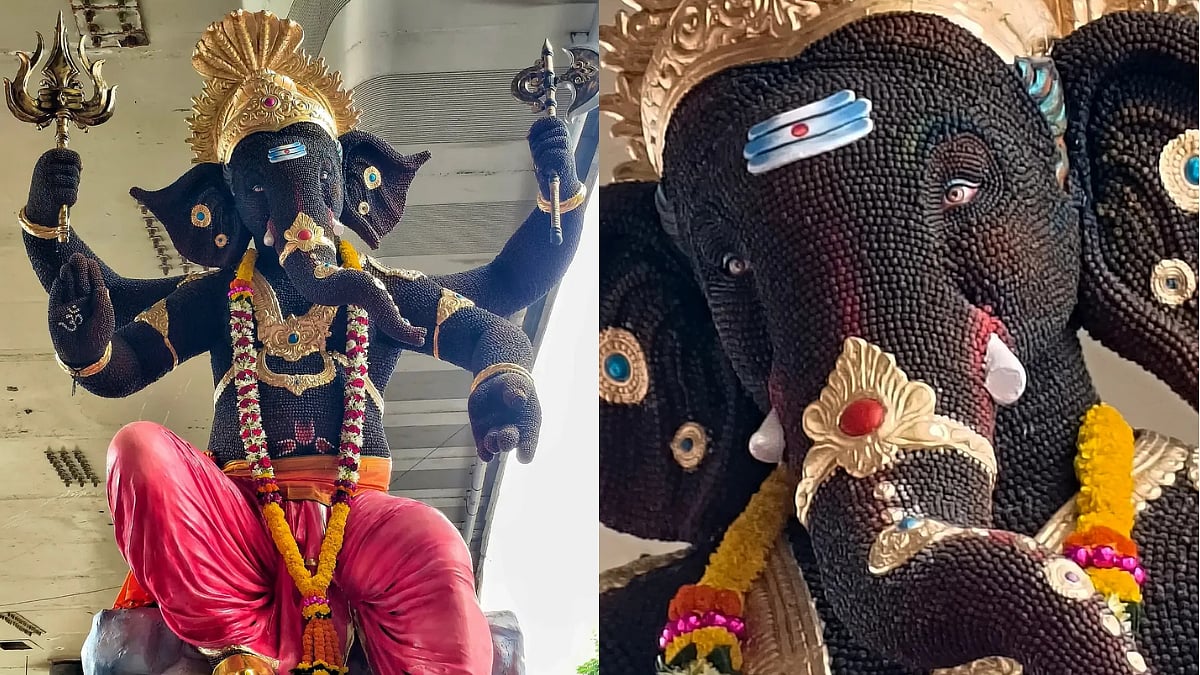 Rudraksha Ganpati Goes Viral In Mumbai: All About Colaba Cha Samrat's Unique Idol