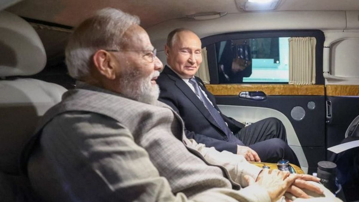 Narendra Modi, Vladimir Putin Share Car Ride After Talks; PM Calls For End To Russia-Ukraine War