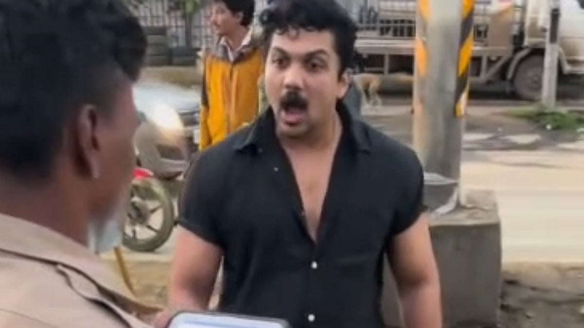 Pune VIDEO: ‘Call Your Commissioner!’ Drunk Driver Takes On Pimpri-Chinchwad Police After Accident Near Hinjawadi