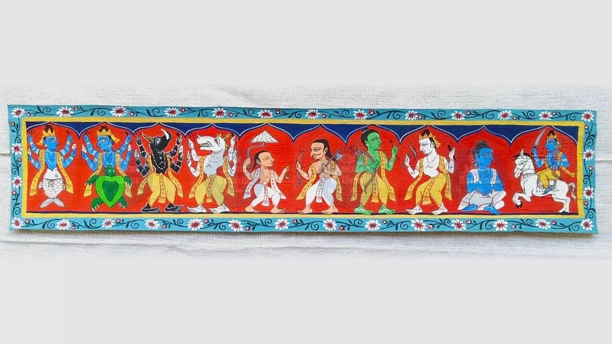 Assam’s Sanchipat Puthi Chitra Gets National Spotlight At Lalit Kala’s 65th Exhibition; What Makes It Unique?