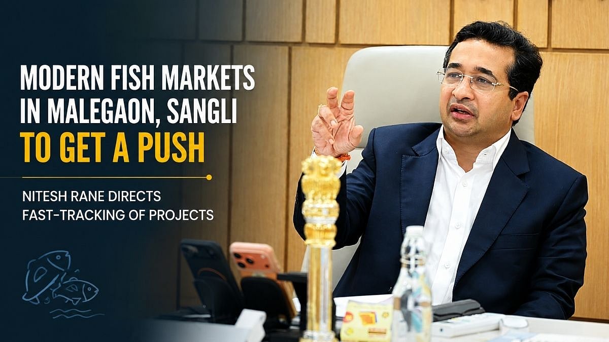 Maharashtra Minister Nitesh Rane Directs Fast-Tracking Of Modern Fish Markets In Malegaon, Sangli