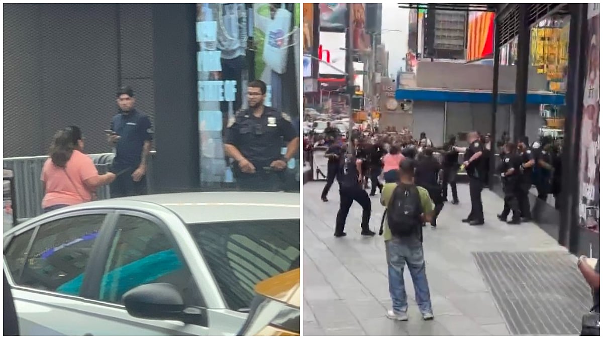 Times Square Knife Attack: Woman Kills One, Injures Another; Shot Dead By Police