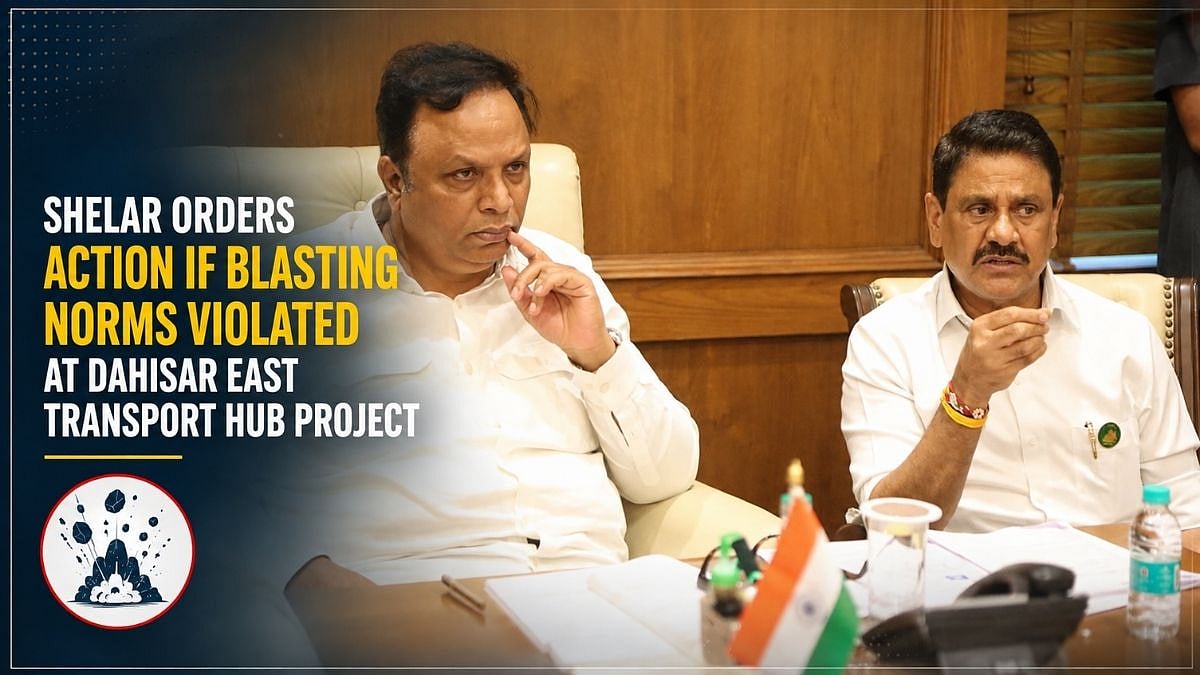 Mumbai Suburban Guardian Minister Ashish Shelar Orders Action If Blasting Norms Violated At Dahisar East Transport Hub Project