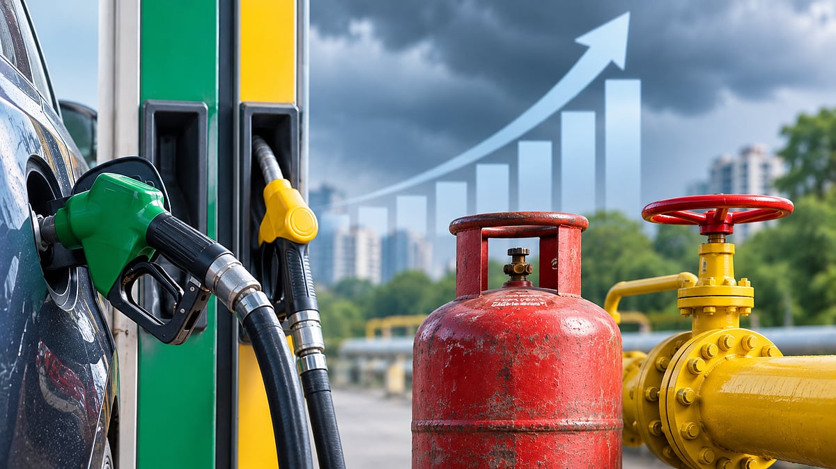 Petrol, Diesel Sales Surge Amid Erratic Monsoon Rains, LPG Demand Shifts Towards Piped Gas
