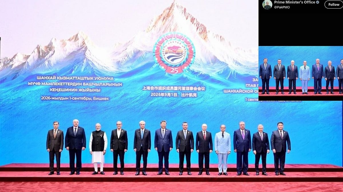 Modi Cropped Out, Sharif Moved To Centre: Pakistan's Photo Politics At SCO Summit 