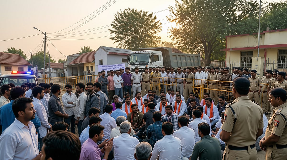 Beed: Statue Desecration Sparks Tension In Parli Vaijnath's Pohner, Case Filed