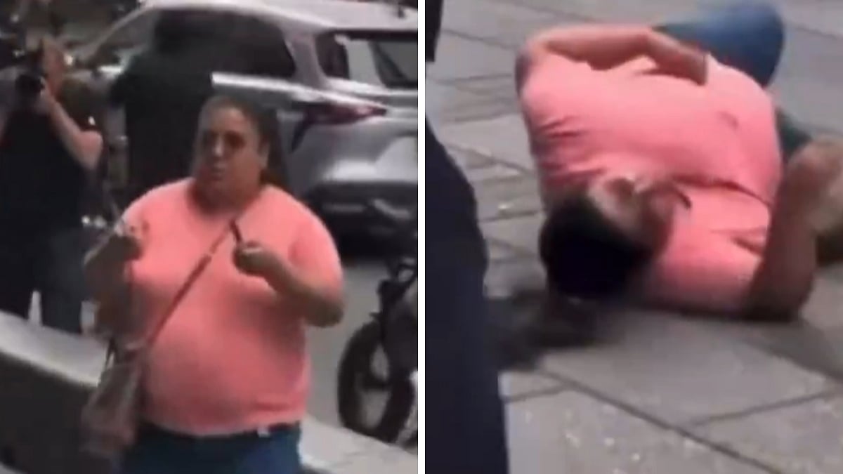 New York Times Square Attack: Video Shows Exact Moment When Woman With 2 Knives Was Shot Dead By Police After She Killed One, Injured Another