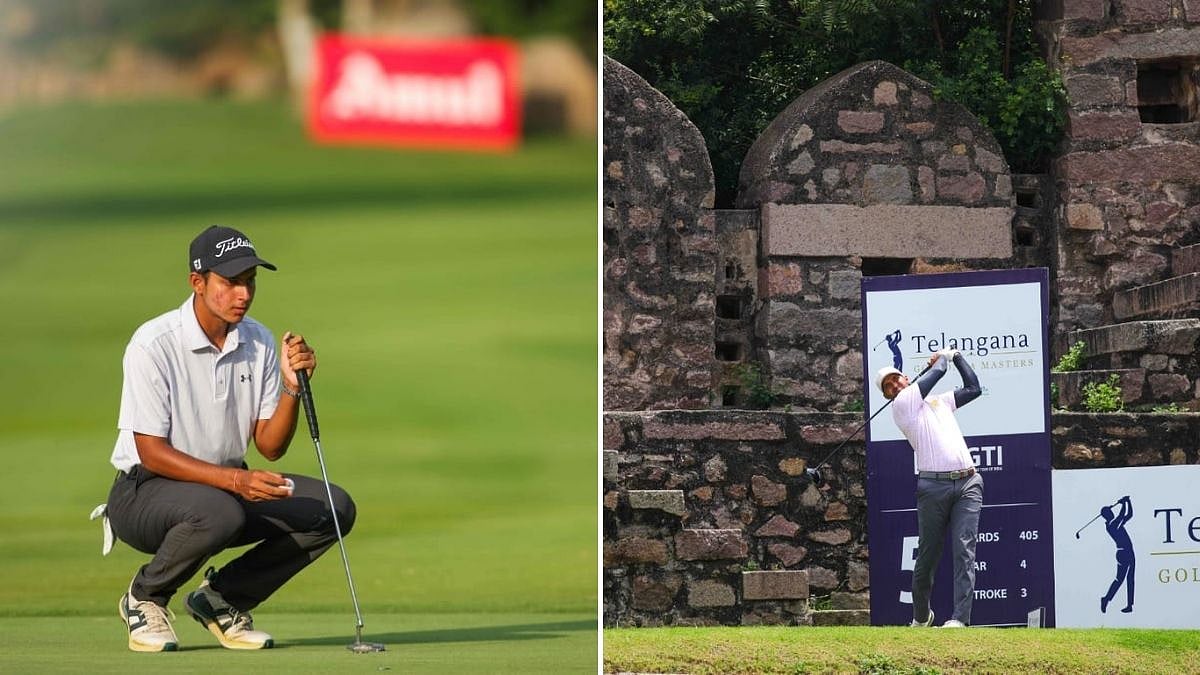 Dhruv Sheoran And Vishesh Sharma Post 10-Under 60 To Share The Lead At The Telangana Golconda Masters