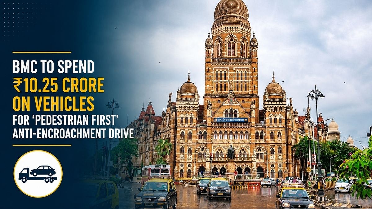 Mumbai: BMC To Spend ₹10.25 Crore On Vehicles For 'Pedestrian First' Anti-Encroachment Drive