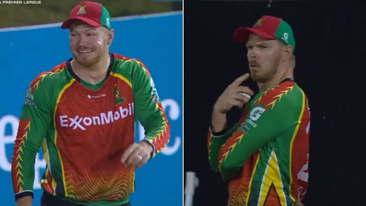 Glenn Phillips Laughs After Taking One Handed Screamer In CPL 2026; Reaction Goes Viral | VIDEO
