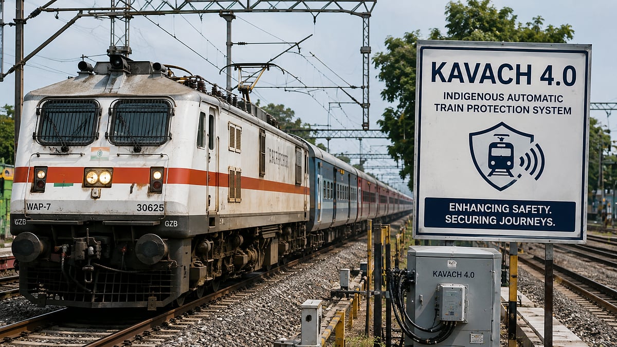 Indian Railways Approves ₹170 Crore For Kavach 4.0, Funds To Strengthen Train Safety And Collision Prevention System