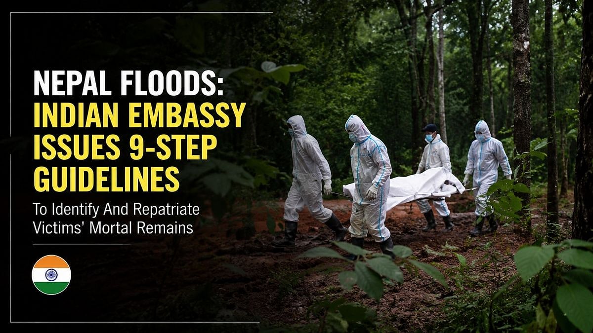 Nepal Floods: Indian Embassy Issues 9-Step Guidelines To Identify And Repatriate Victims' Mortal Remains