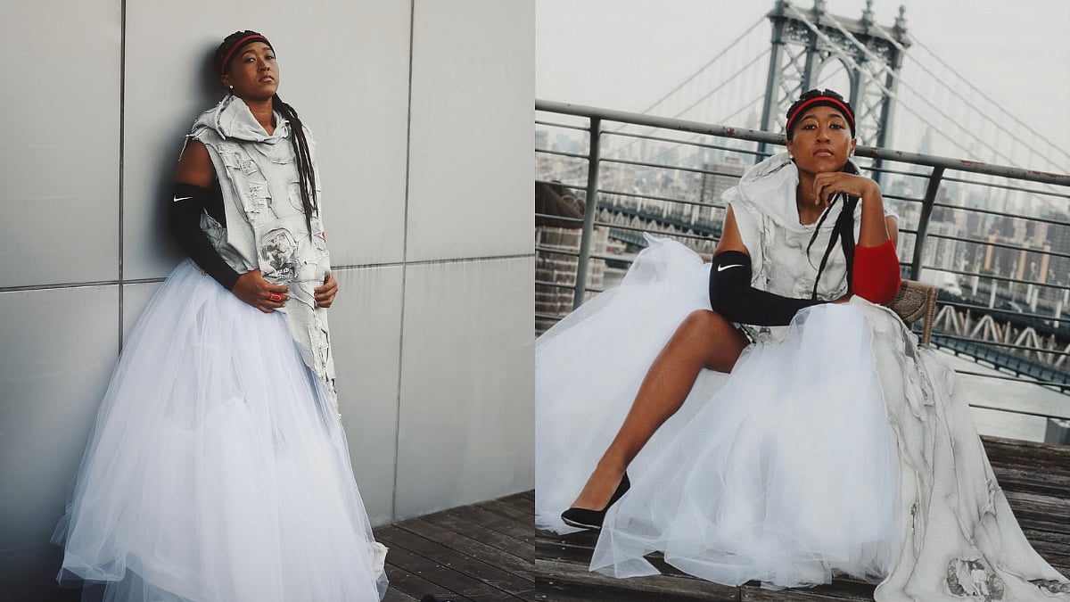 Naomi Osaka Pays Tribute To NBA Legend Allen Iverson With Striking US Open Debut Look