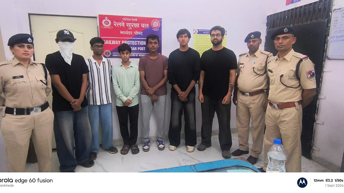 Bhayandar Railway Bridge Stunt Case: RPF Books Six, Five Fined ₹2,000 Each For Dangerous Acts
