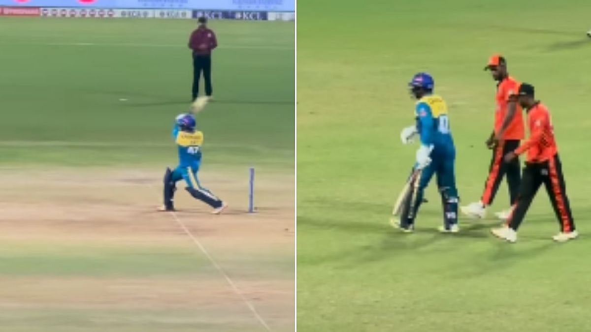 WATCH: Injured Batter Limps To Crease, Smashes Match-Winning Six Off Final Ball In KCL Thriller