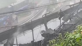 Roof collapses at Darjeeling loco shed; seven injured after heavy rainfall