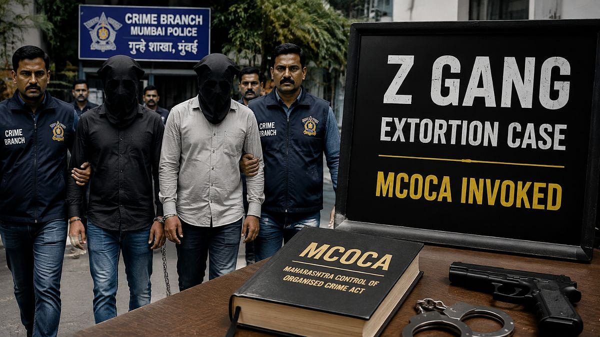 Mumbai Z Gang Extortion Case: 2 More Arrested, MCOCA Invoked; Total Arrests Reach 17