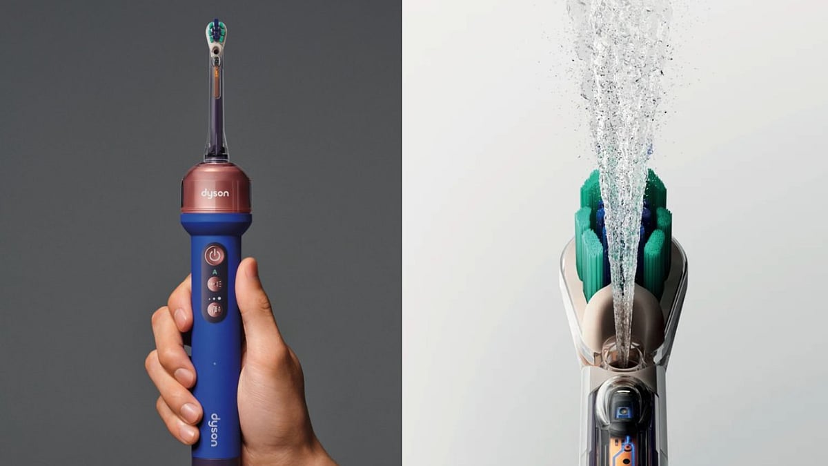 Dyson Launches An AI Toothbrush With Built-In Camera & Water Jet: Netizens React