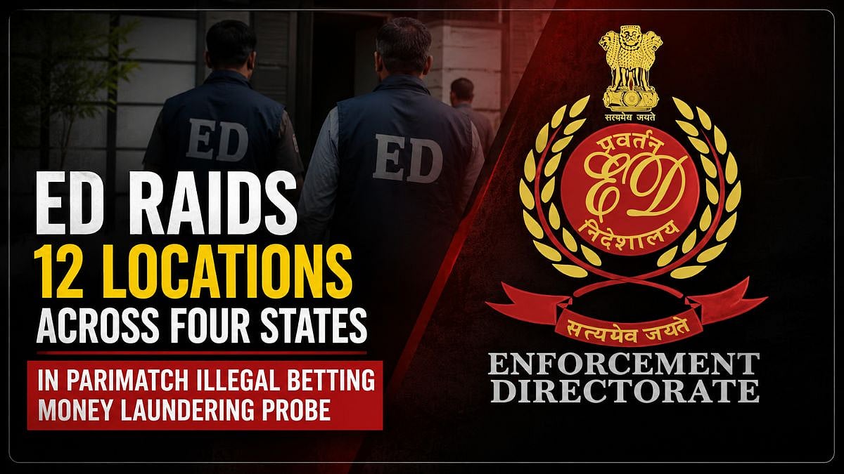 ED Raids 12 Locations Across 4 States In Parimatch Illegal Betting Money Laundering Probe