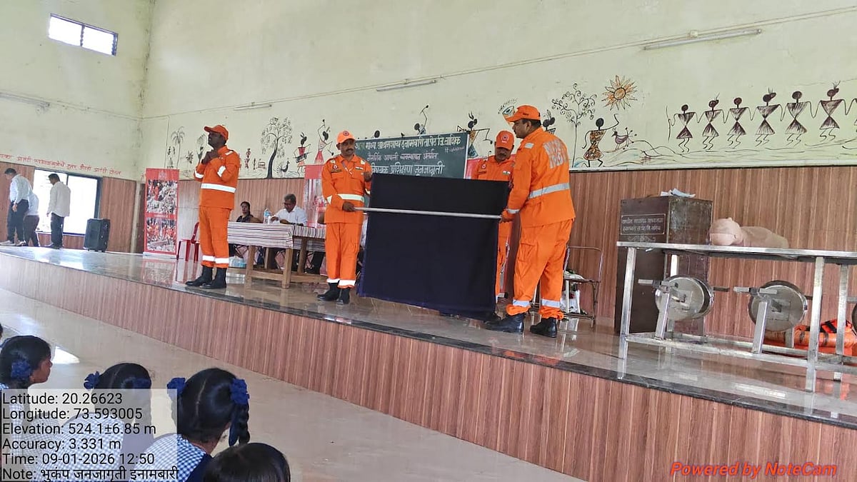 Nashik: NDRF Conducts Disaster Management Training In Peth And Dindori After Earthquake Incidents