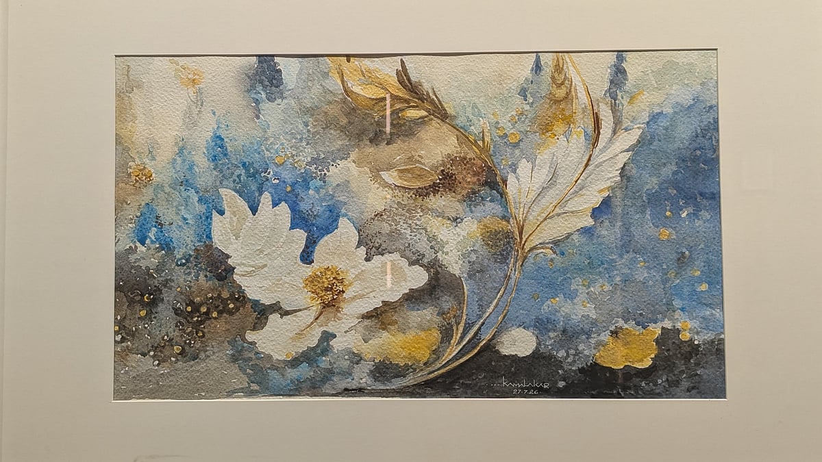 Gallery FPH: Inside Kamlakar Dixit’s Quiet World Of Flowers, Greenery & Watercolours