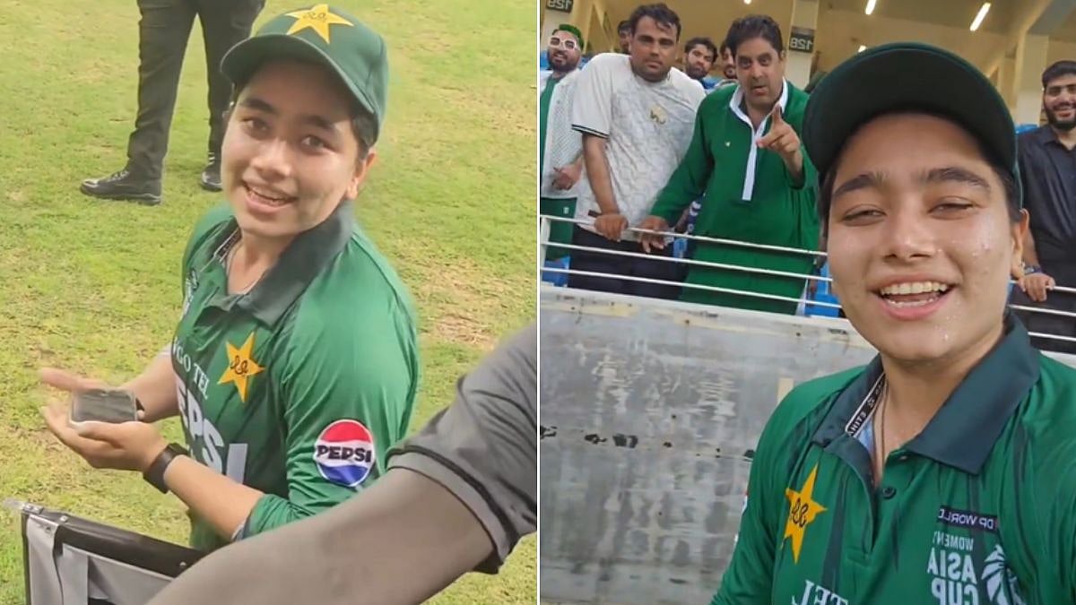 'Kya Khaati Ho? India Ko Haraana Hai': Captain Fatima Sana Poses With Fans Ahead Of IND Vs PAK Asia Cup Clash | VIDEO
