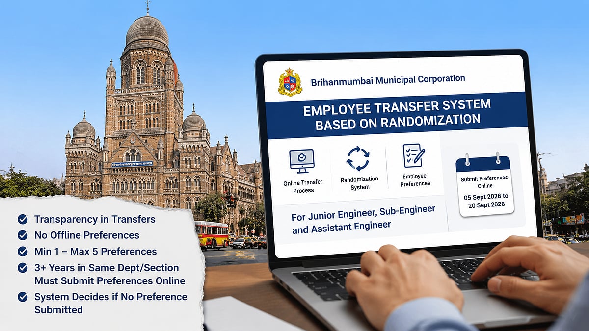 BMC Introduces Randomised Online Transfer System For Engineers After Political Interference Allegations
