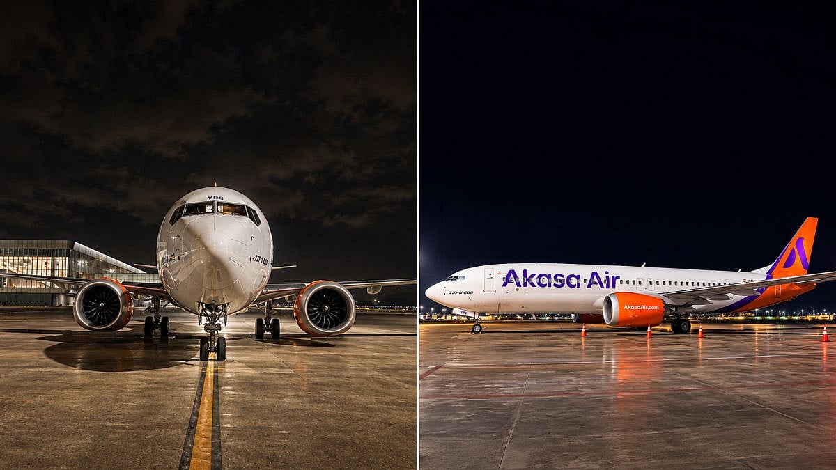 Akasa Air Expands Fleet To 42 Aircraft, Inducts Boeing 737 MAX 8-200 At Navi Mumbai Airport As 11th Addition Of 2026