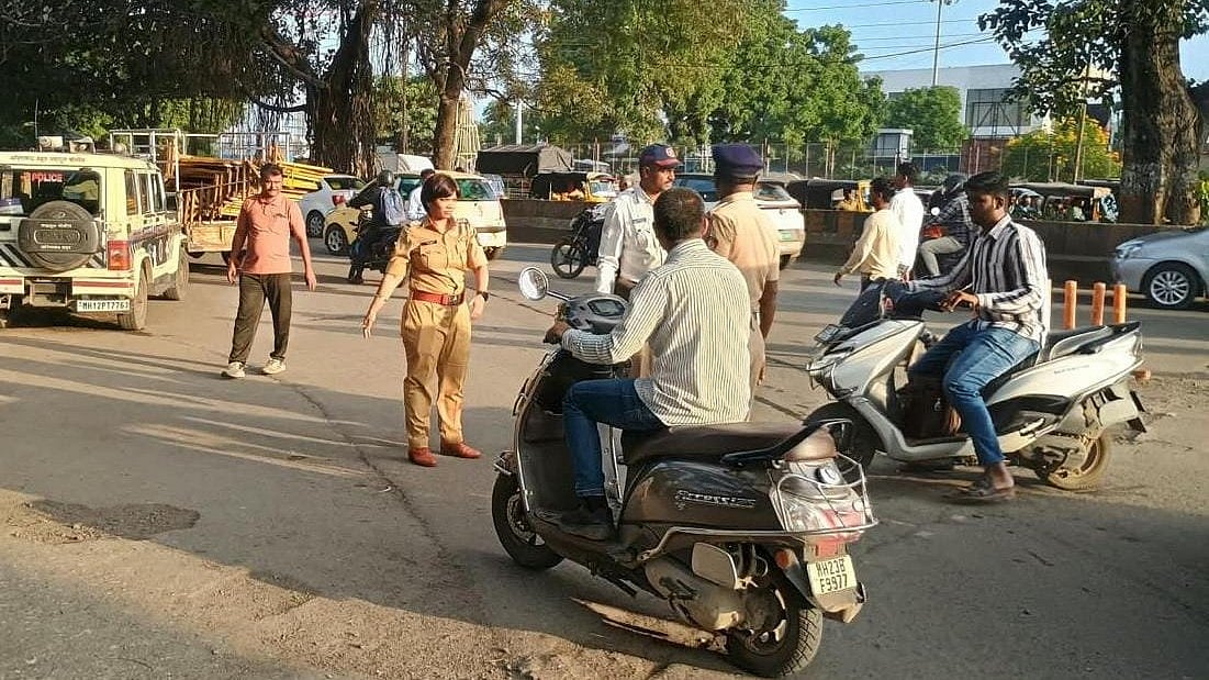 4,120 Bikers Penalised For Riding Without Helmets In Chhatrapati Sambhajinagar