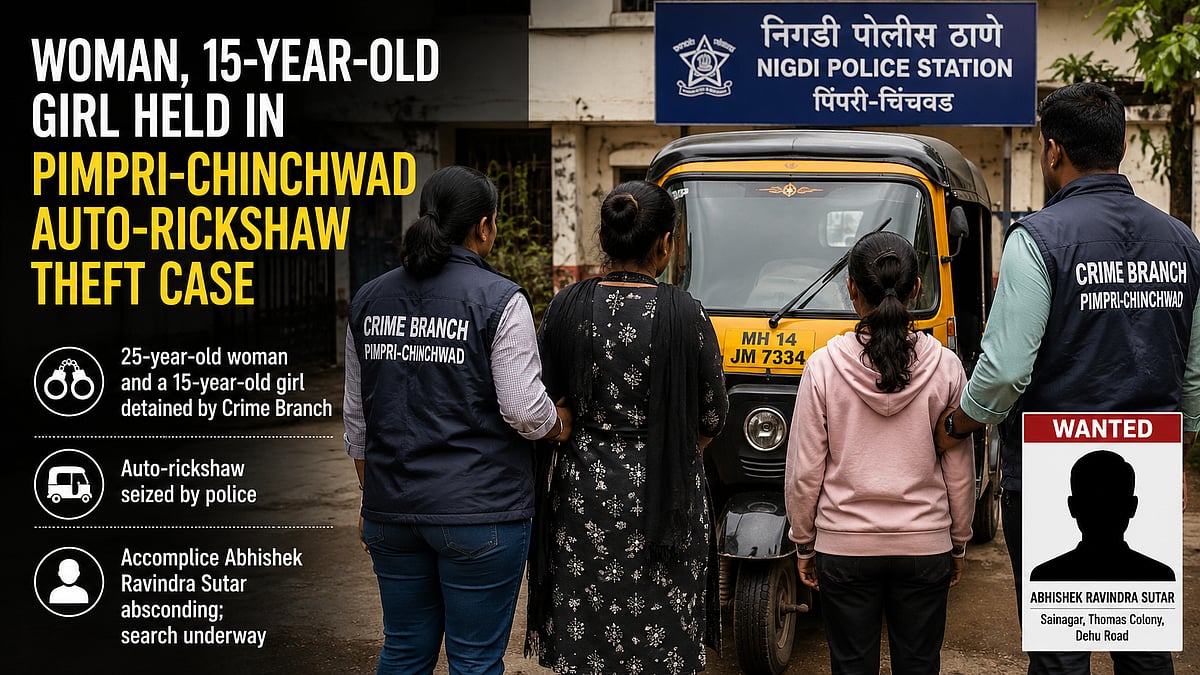 Pune: Woman & 15-Year-Old Girl Held In Pimpri-Chinchwad Auto-Rickshaw Theft Case