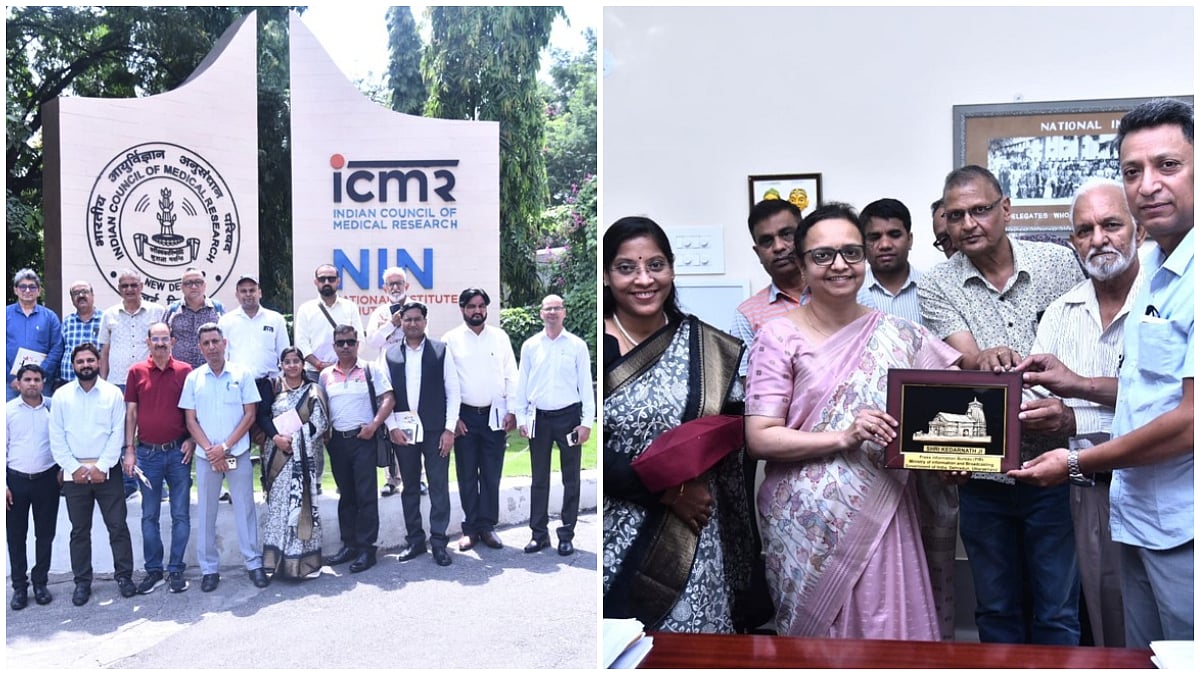 Uttarakhand Media Delegation Visits ICMR–National Institute Of Nutrition & Salar Jung Museum In Hyderabad