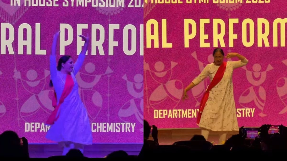 IIT Bombay's Chemistry HOD Dances To 'Nainowale Ne' At College Event; Viral Video Earns Praises - WATCH 