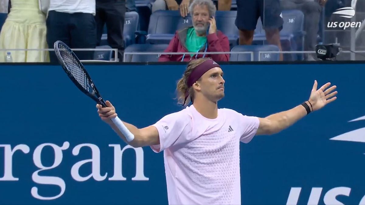 US Open 2026: Alexander Zverev Survives Major Upset Scare from Lorenzo Sonego In Epic Five-Set Thriller | Video
