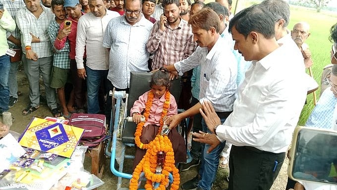 UP Govt To Provide Free E-Tricycles To 8,060 Divyang Girl Students To Support Education & Mobility