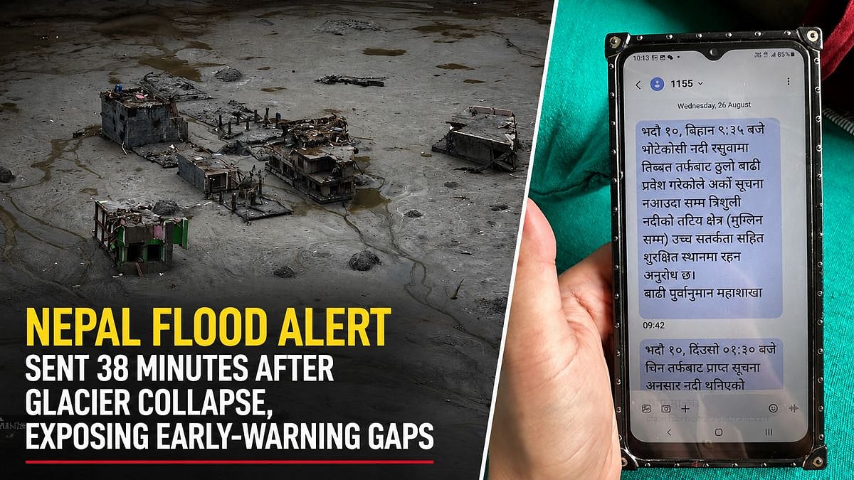 Nepal Flood Alert Sent 38 Minutes After Glacier Collapse, Exposing Early-Warning Gaps: Report
