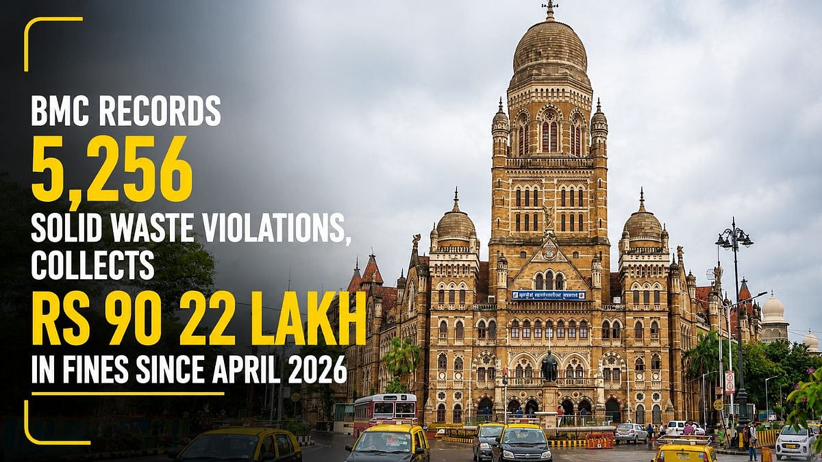 Mumbai: BMC Records 5,256 Solid Waste Violations, Collects ₹90.22 Lakh In Fines Since April 2026