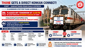 Daily CSMT–Sawantwadi Express begins, improving direct Mumbai–Konkan connectivity