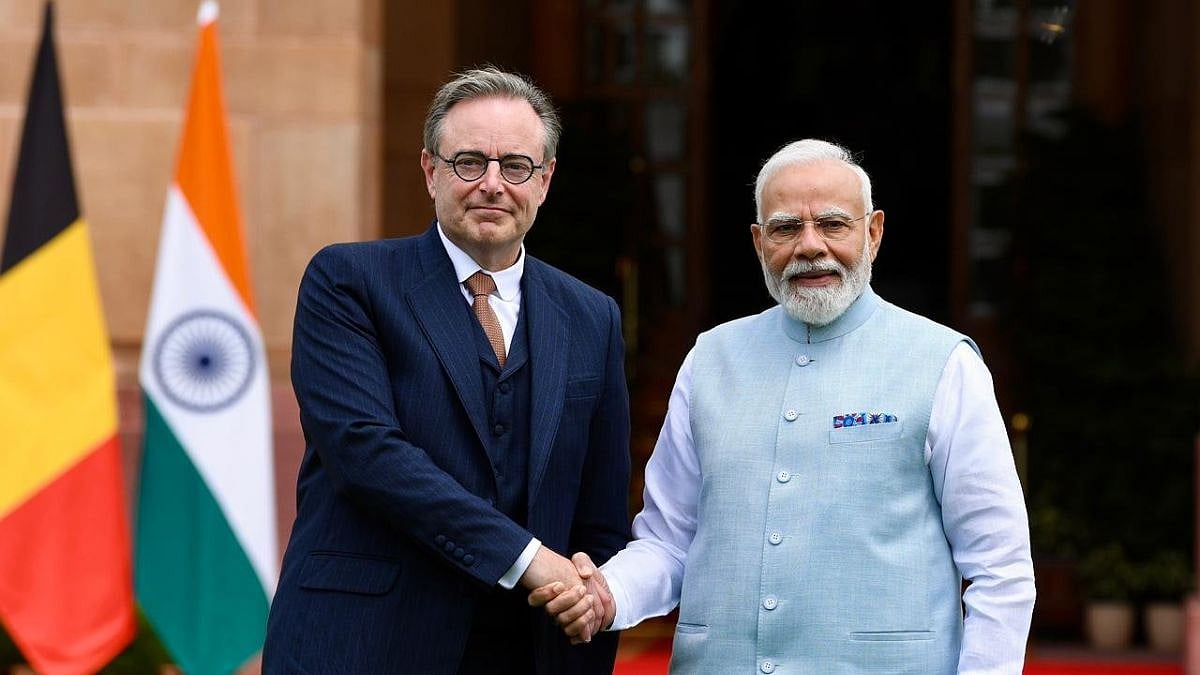 PM Narendra Modi Meets Belgian PM Bart De Wever At Hyderabad House To Strengthen Bilateral Ties And Expand Strategic Cooperation | Video