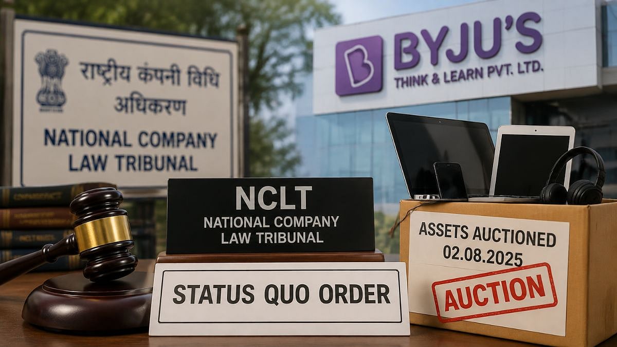 NCLT Directs Status Quo On Byju’s Parent Company Assets Auctioned Amid Ownership Dispute