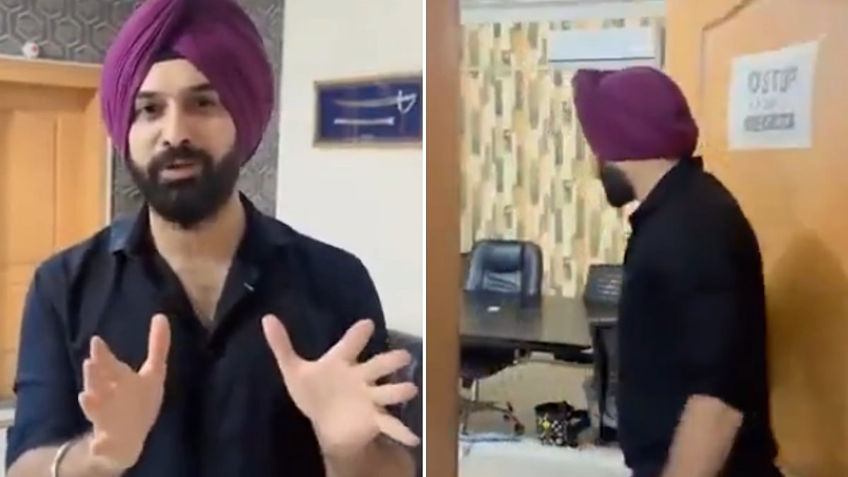 Pakistan's 'First' Sikh Anchor Harmeet Singh Alleges Police Raid On Studio, Says Staff Were 'Beaten' - VIDEO