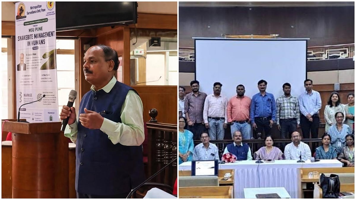 Pune Municipal Corporation Trains 118 Medical Staff In Timely Snakebite Management
